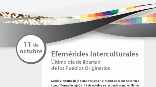 Efemérides Interculturales – 11 de octubre, Último día de libertad de los Pueblos Originarios